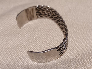 Mens Vintage Steel Bangle Kargo Fresh