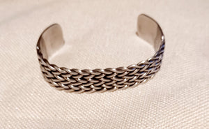 Mens Vintage Steel Bangle Kargo Fresh