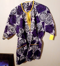 Load image into Gallery viewer, Mens handmade african batik dashiki L-Xl Kargo Fresh
