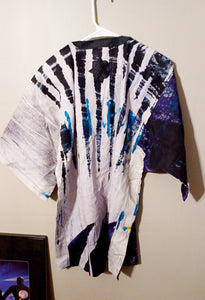 Mens handmade african batik dashiki M-Xl Kargo Fresh