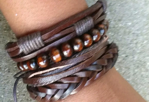 Mens layering bracelet set Kargo Fresh