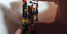 Load image into Gallery viewer, Mens rasta layering bracelets Kargo Fresh
