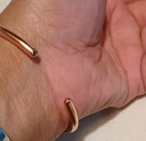 Mens solid Copper  Bracelet Kargo Fresh