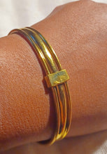 Load image into Gallery viewer, Mens vintage African  Brass Bracelet Kargo Fresh
