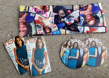 Load image into Gallery viewer, Michelle Obama Fashion Headband and Earrings Set Kargo Fresh
