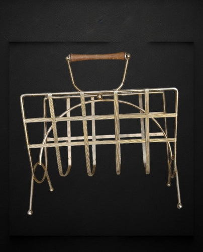 Mid century modern magazine rack Kargo Fresh