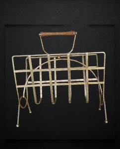 Mid century modern magazine rack Kargo Fresh