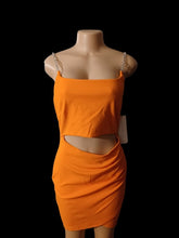 Load image into Gallery viewer, Mini orange cocktail dress 1xl Kargo Fresh
