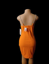 Load image into Gallery viewer, Mini orange cocktail dress 1xl Kargo Fresh
