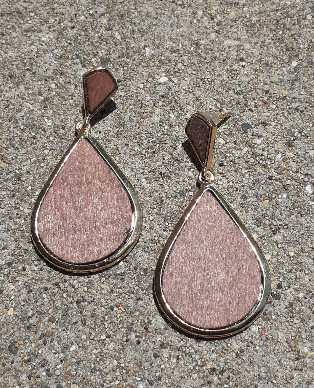 Minimalist Design Small Wooden Earrings Kargo Fresh