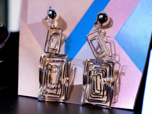 Load image into Gallery viewer, Minimalist Wire  Clip on Earrings silver Kargo Fresh
