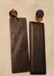 Minimalist design Wooden Earrings Kargo Fresh