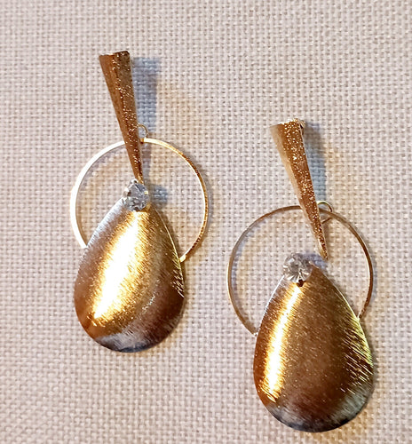 Minimalist mid century modern Dangle Earrings Kargo Fresh