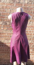 Load image into Gallery viewer, My Tribe Leather Fit And Flare Midi Dress Size M Kargo Fresh
