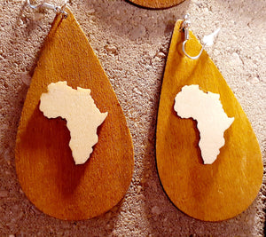 Natural Africa Earrings Kargo Fresh