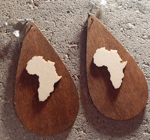 Natural Africa Earrings Kargo Fresh