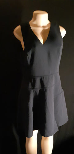 Navy Blue Fit & Flare Armani Dress Size 12 Kargo Fresh