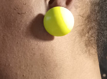 Load image into Gallery viewer, Neon stud ball  Earrings pierced ears Kargo Fresh
