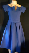 Load image into Gallery viewer, Neoprene Vintage Style Flare Dress Size Large Kargo Fresh
