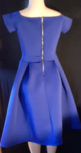 Load image into Gallery viewer, Neoprene Vintage Style Flare Dress Size Large Kargo Fresh
