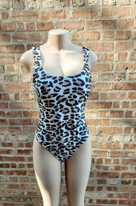 One piece Leopard Print Bikini Size L Kargo Fresh