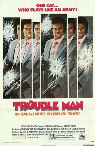 Original Vintage Trouble Man Movie Poster Kargo Fresh