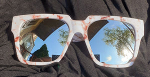 Oversized Marbled Acrylic Wayfarer Shades Kargo Fresh