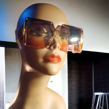 Load image into Gallery viewer, Oversized Square Ombre Lens Sunglasses New Kargo Fresh
