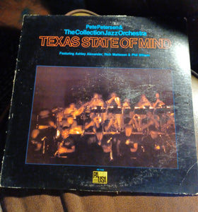 PETE PETTERSEN & THE COLLECTION JAZZ ORCH/ TEXAS STATE OF MIND, 1983 vinyl Kargo Fresh