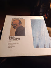 Load image into Gallery viewer, Paul Desmond Summertime Lp 1969 ORIG Ultrasonic Clean Strong VG+/VG+ EX Lib Kargo Fresh
