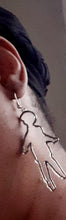 Load image into Gallery viewer, Person Outline Metal Earrings Kargo Fresh
