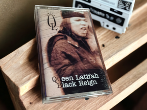 Queen Latifah "Black Reign" Cassette Tape, (1993), feat: Krs-One, Treach
