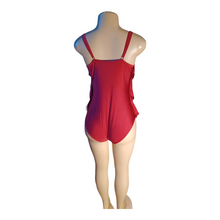 Load image into Gallery viewer, Ruffle front swimsuit L
