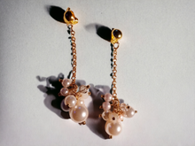 Load image into Gallery viewer, Handmade Faux Pearl Clip On Earrings

