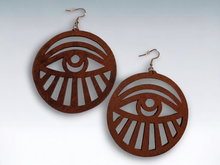 Load image into Gallery viewer, Extra Large Eye of Horus Earrings
