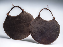 Load image into Gallery viewer, Genuine leather giant fulani earrings

