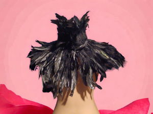 Avant Garde Feather Collar Necklace