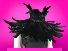 Load image into Gallery viewer, Avant Garde Feather Collar Necklace
