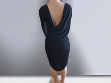 Load image into Gallery viewer, Vintage 1980s Casadei Silk Draped Dress 10
