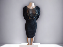 Load image into Gallery viewer, Vintage 1980s Casadei Silk Draped Dress 10
