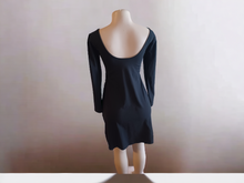 Load image into Gallery viewer, Susana Monaco Knit Black Dress M
