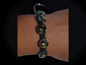 Bob marley layering bracelet