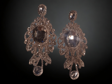 Load image into Gallery viewer, Large Glam Rhinestone chandelier earrings
