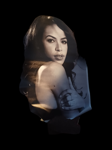 Aaliyah canvas print