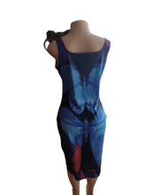 Load image into Gallery viewer, Butterfly heat print bodycon dress New L
