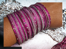 Load image into Gallery viewer, Set of 40 Light Boho Bangles
