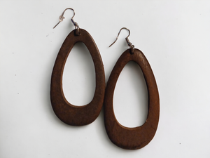 Minimalist Wooden hoops