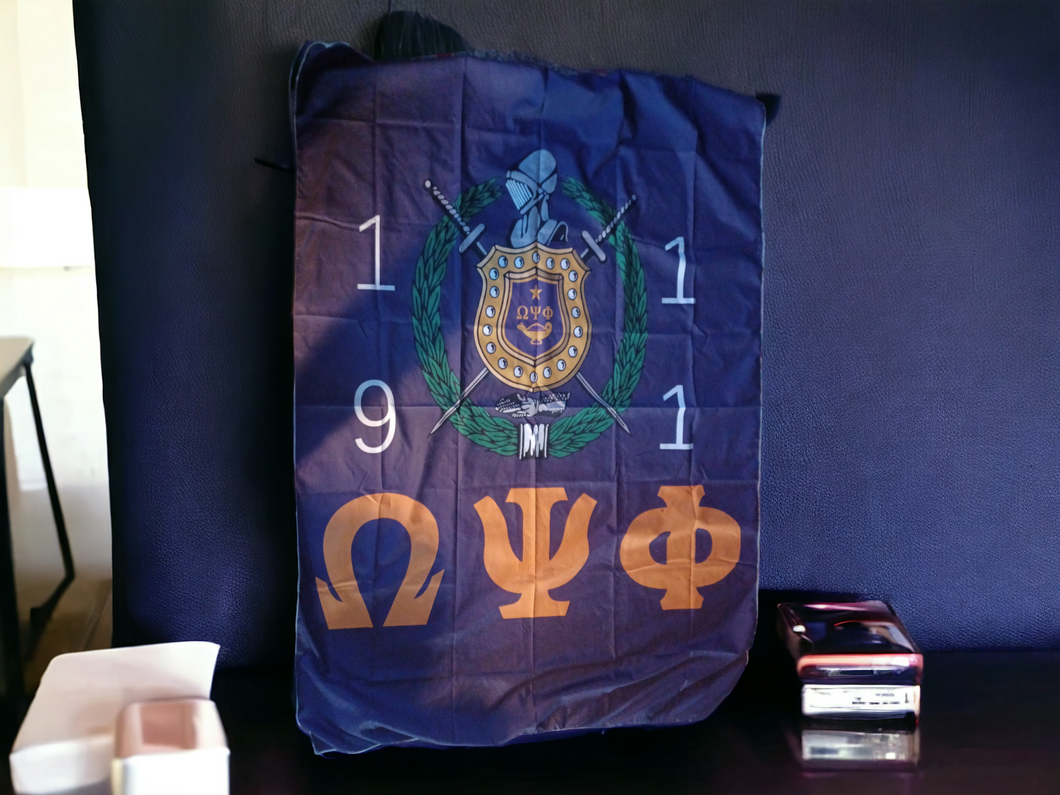 Omega Psi Phi Wall Tapestry 40x60