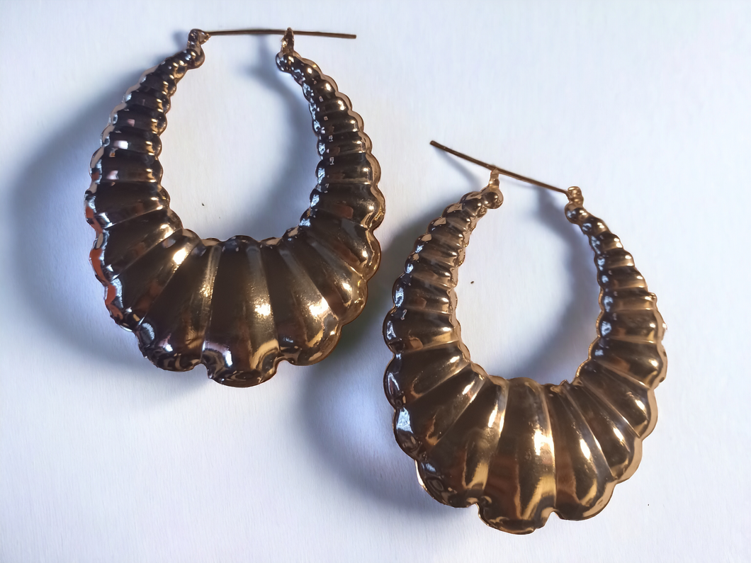 Classic Chunky Bamboo Earrings