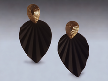 Load image into Gallery viewer, Mid century modern design metal earrings
